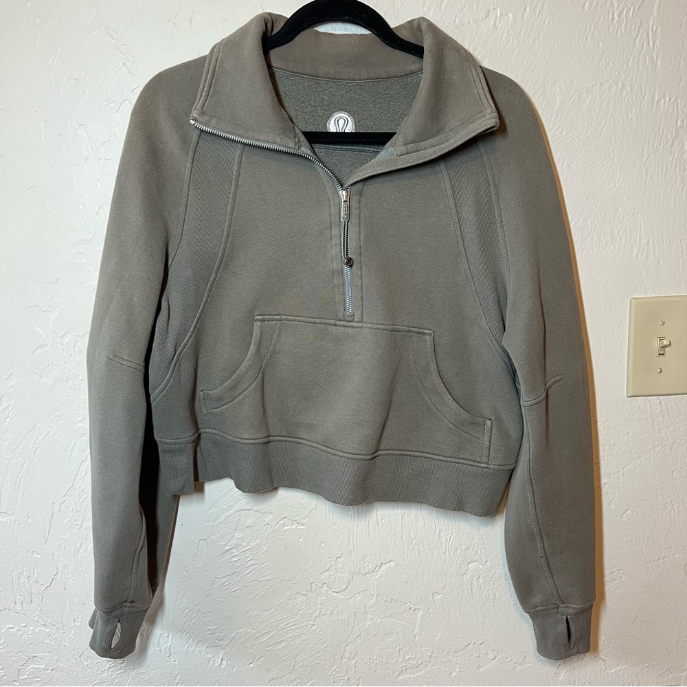 Lululemon Scuba Oversized Funnel Neck Half Zip